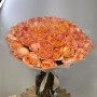 75 коралловых роз